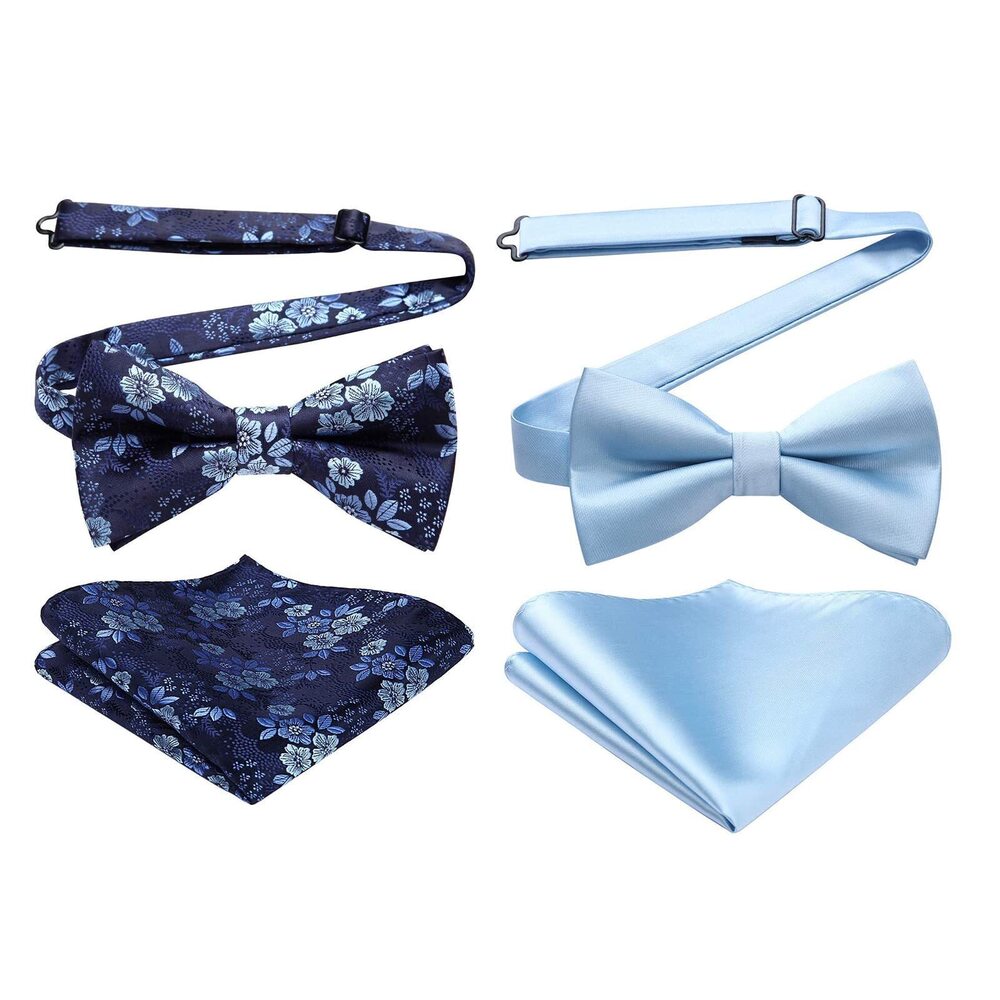 3290 Bow Ties Floral Self Tie Bow Tie & Pre-tied Bow Tie